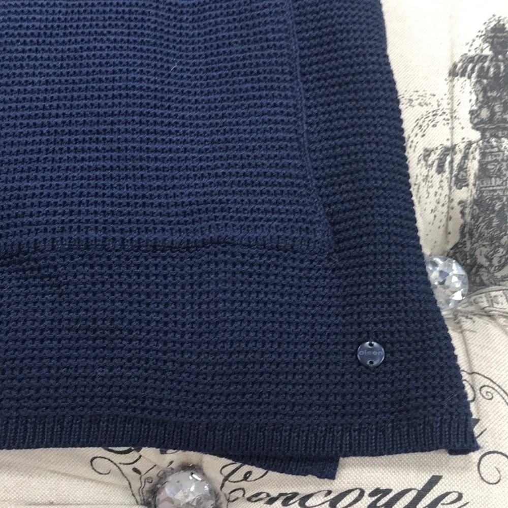 🎁 OLSEN Ribbed Cardigan with Front Pockets - Picture 4 of 7